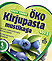 Kodumaise ökopasta etikettide sarja kujundus ja logo 