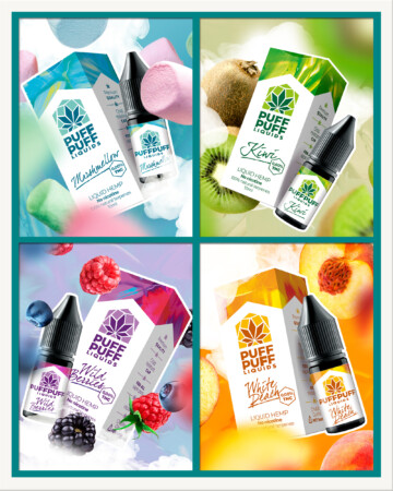 Liquid hemp tootesarja pakend ja logo