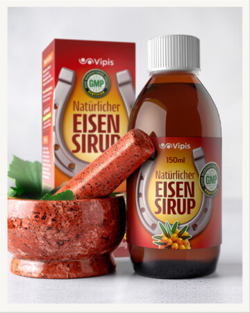 Vipis rauasiirupi etikett