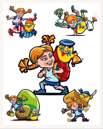 Selver Tibu ja Pipi illustratsioonid