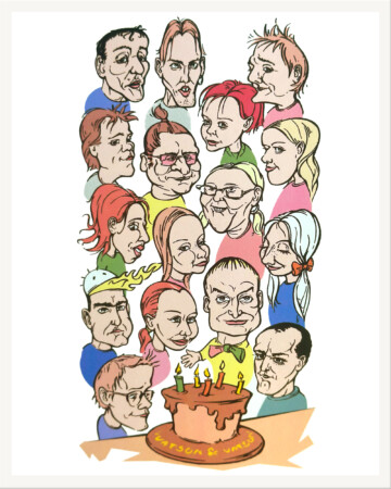 Vatson kollektiivi karikatuurid