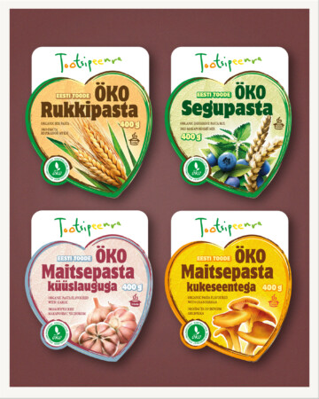 Tootsipeenra nimi, logo ja etikett