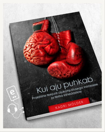 "Kui aju puhkab" kaanekujundus