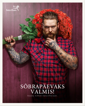 Interflora sõbrapäeva reklaam